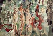 Delaunay, Robert The city of Paris France oil painting artist
